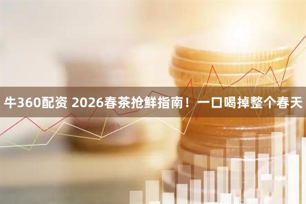 牛360配资 2026春茶抢鲜指南!一口喝掉整个春天
