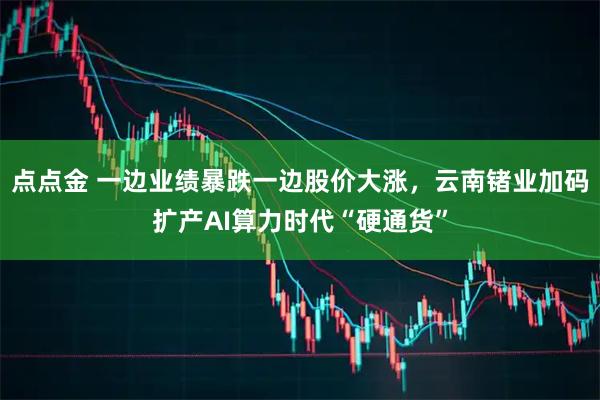 点点金 一边业绩暴跌一边股价大涨，云南锗业加码扩产AI算力时代“硬通货”