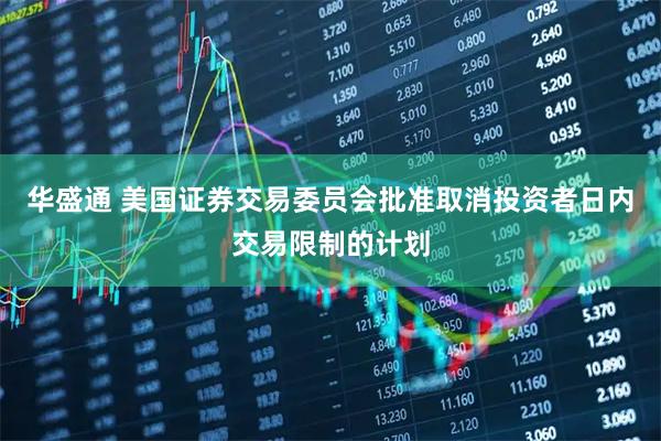 华盛通 美国证券交易委员会批准取消投资者日内交易限制的计划